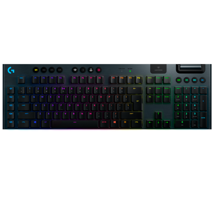 Logitech teclado mecanico rgb sale