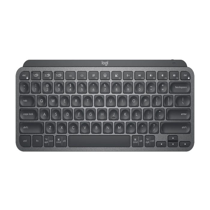 Teclado sem fio Multi-dispositivo Logitech MX Keys Mini Grafite